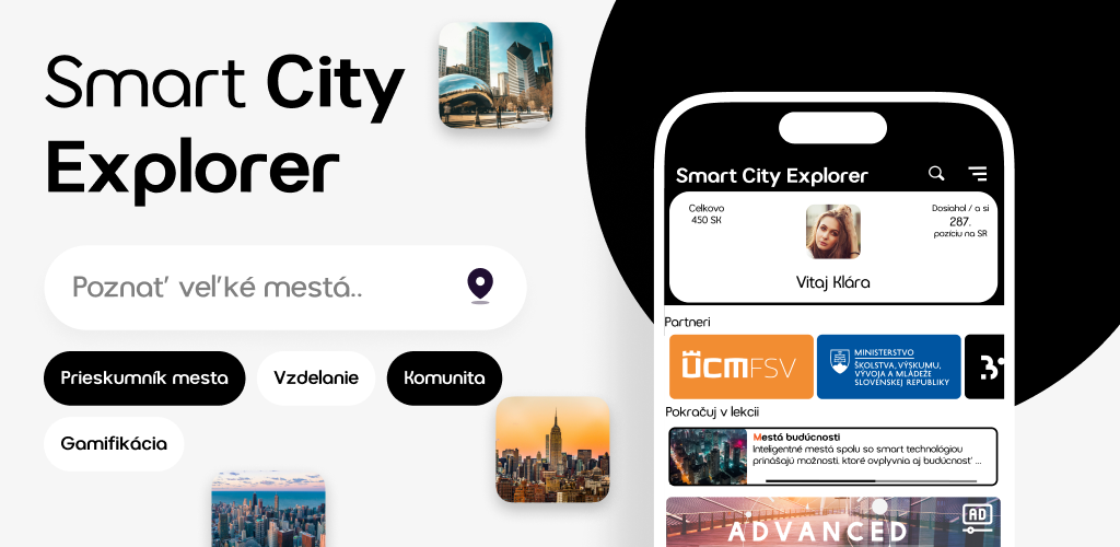 Smart City Explorer — vzdělávací aplikace o chytrých městech