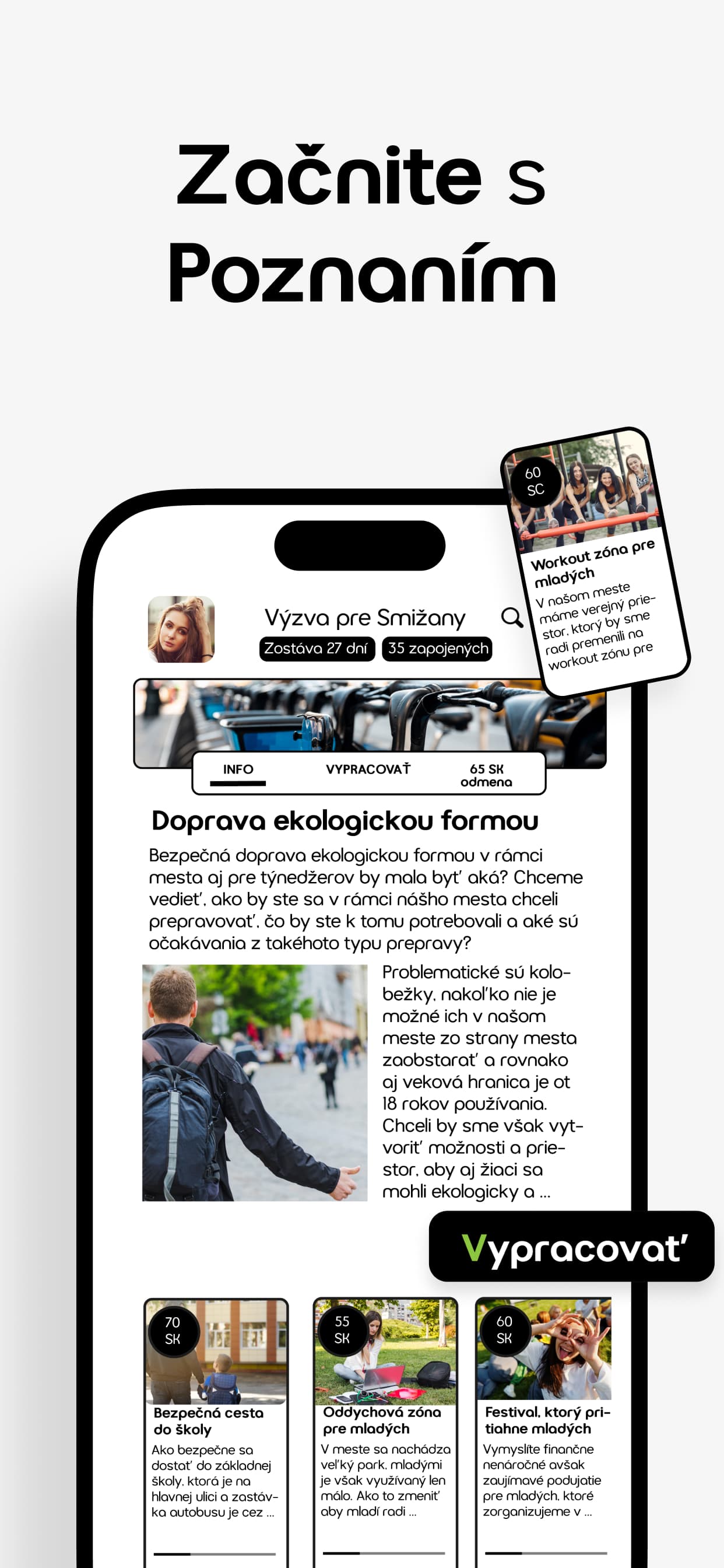 Smart City Explorer — Dostupné pro Android i iOS (1/5)